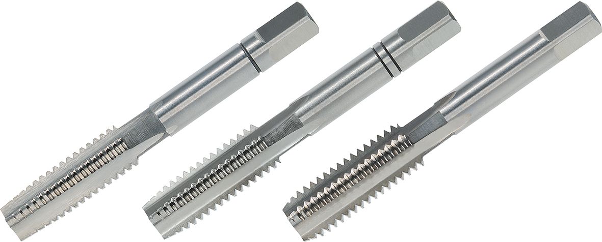VO-57338 Метчики ручные M6x1.0, DIN 352, HSS-E, комплект из 3 штук VOLKEL ― VOLKEL